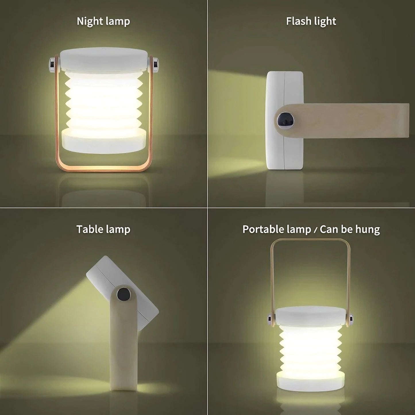 4 In 1 Foldable Led Lantern