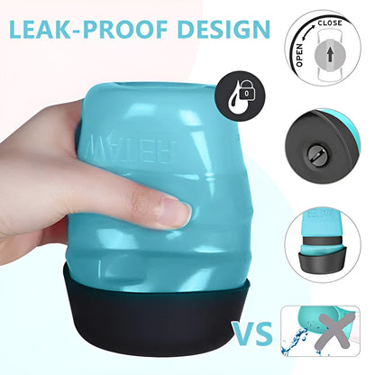 Portable Pet Squeeze Water Bottle