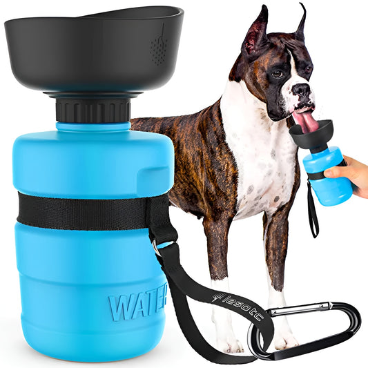 Portable Pet Squeeze Water Bottle