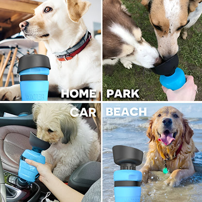 Portable Pet Squeeze Water Bottle