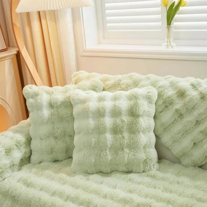 Cozy Plush Non-Slip Sofa Cover