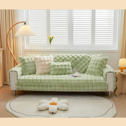 Cozy Plush Non-Slip Sofa Cover