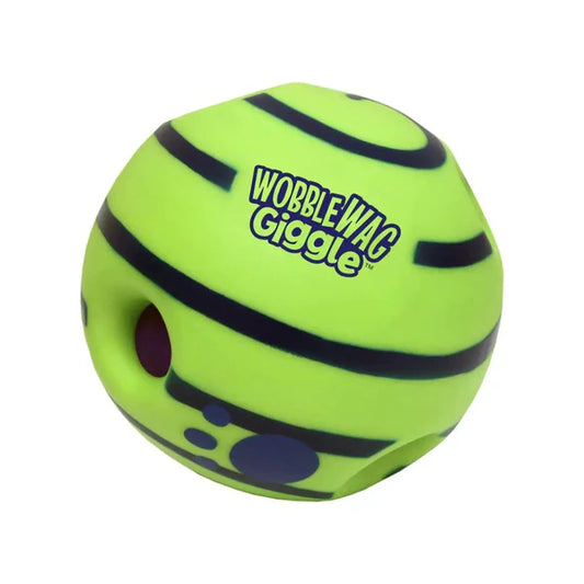 Wobble Giggle Ball - Interactive Dog Toy